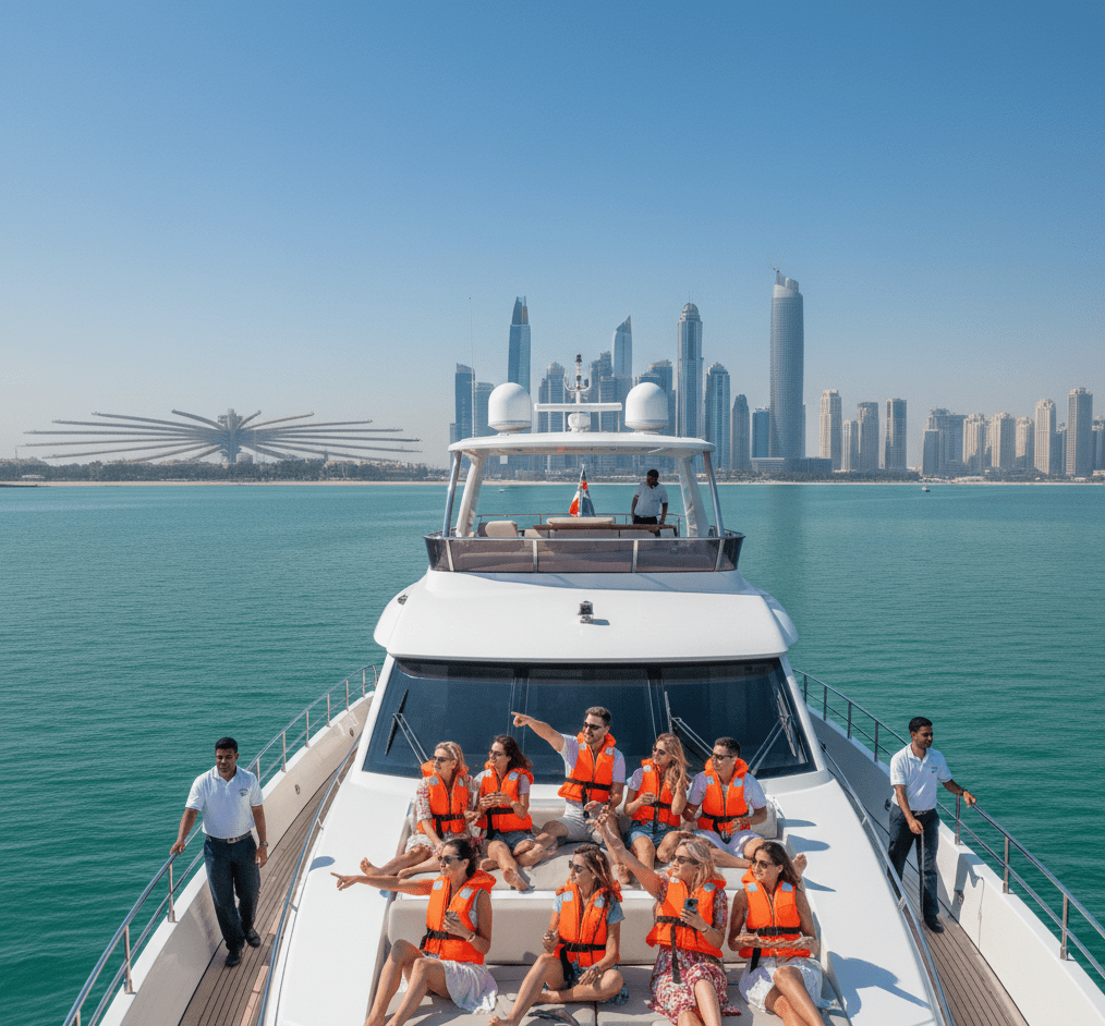 Luxury Yacht Trip in Dubai