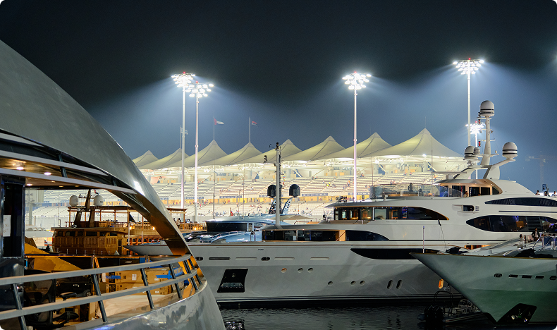 Yas Marina F1 Yacht